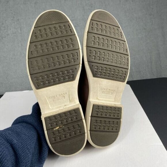 Cole Haan Go-To Plain Men's  10.5 M Toe Oxford Shoes Dark Coffee Brown GRAND 360 - Picture 3 of 16